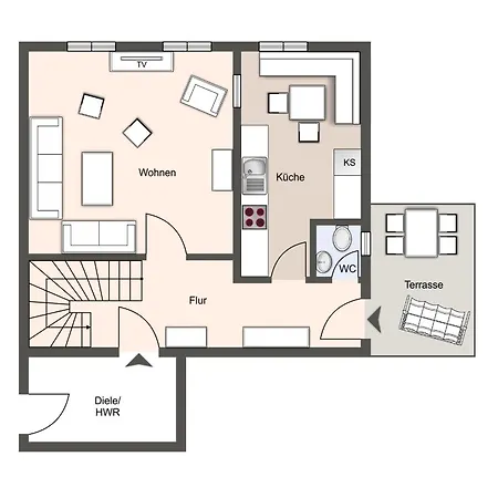 דירה Haubarg Ossenhoff Haubarg Ossenhoff Buernhus *